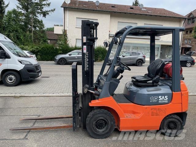 Toyota 42-7FGF15 Gázüzemű targoncák