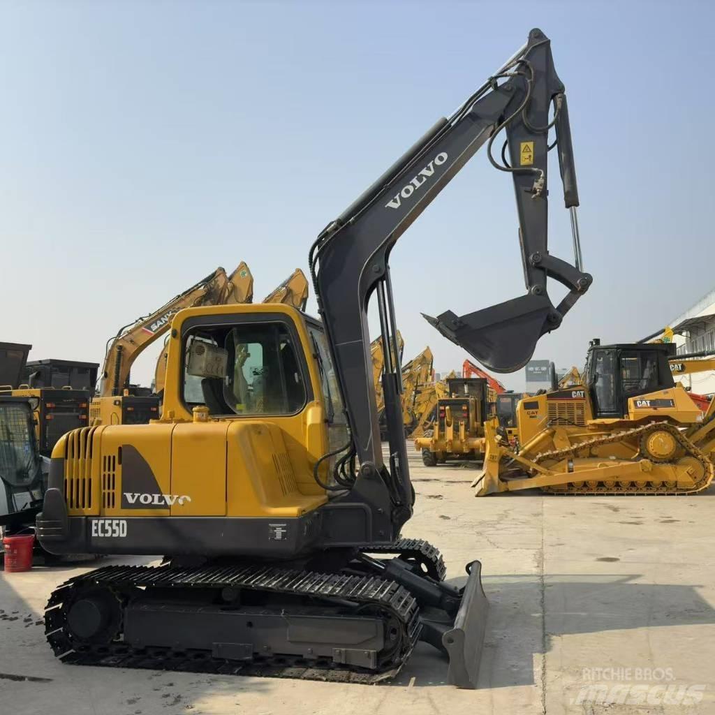 Volvo EC 55 Mini kotrók < 7t