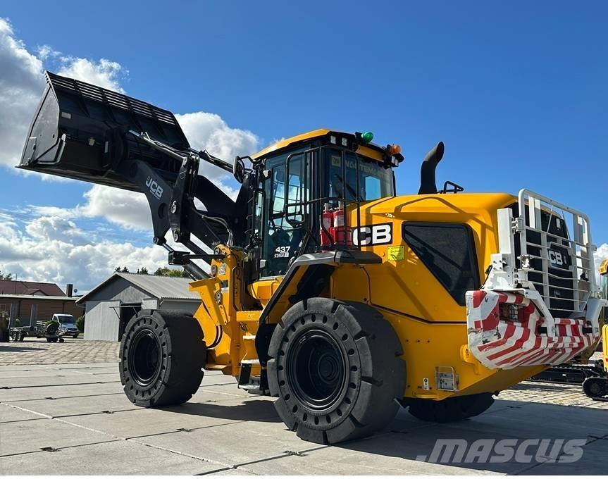 JCB 437 S5 WM Gumikerekes homlokrakodók