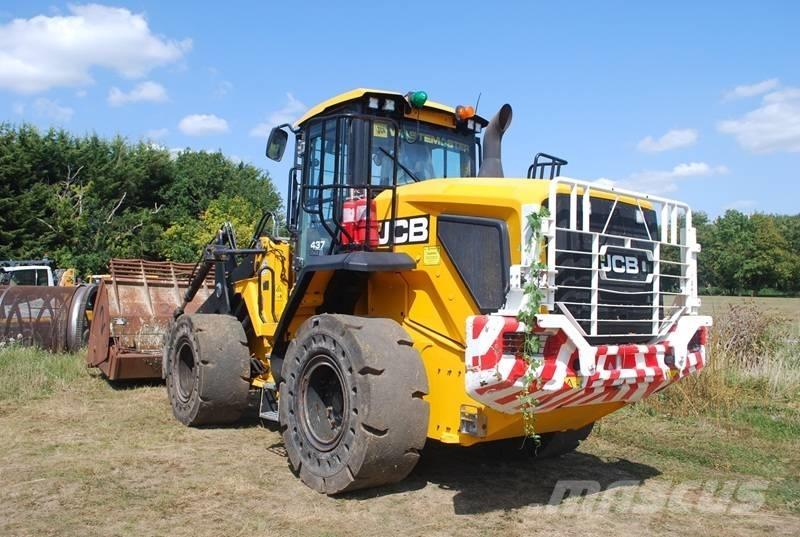 JCB 437 S5 WM Gumikerekes homlokrakodók