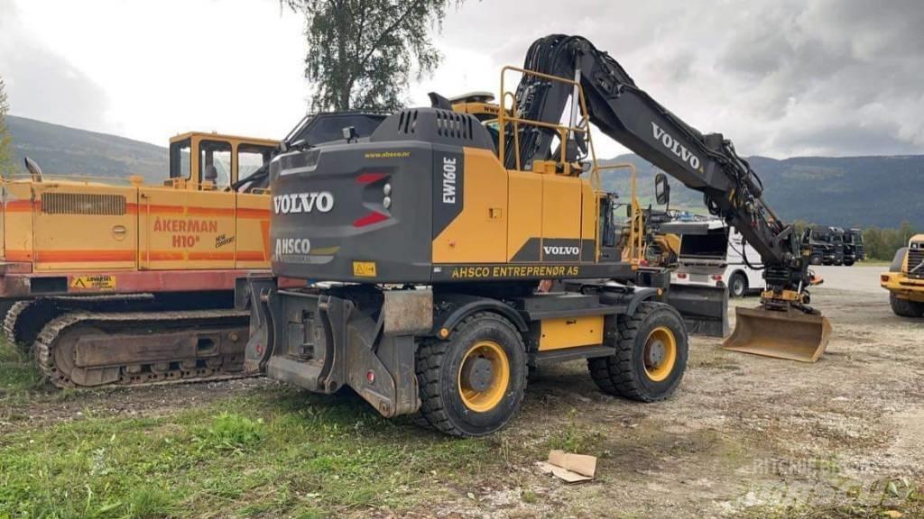 Volvo EW 160 E Gumikerekes kotrók