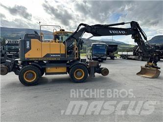 Volvo EW 160 E Gumikerekes kotrók