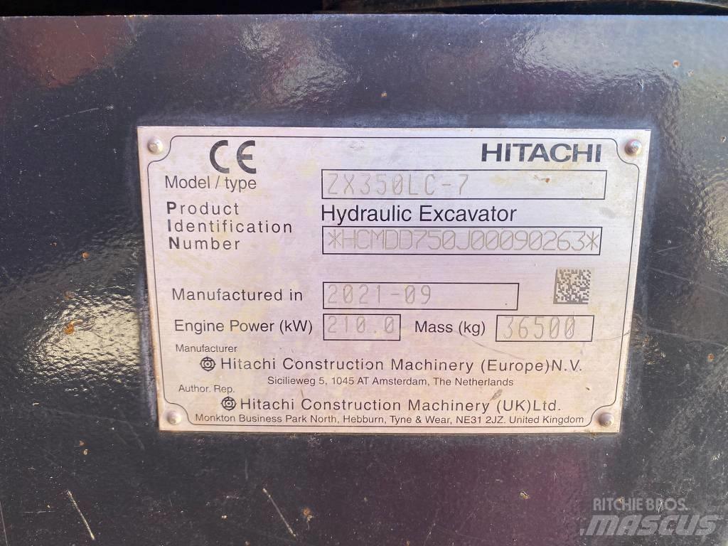 Hitachi ZX 350 LC-6 Lánctalpas kotrók