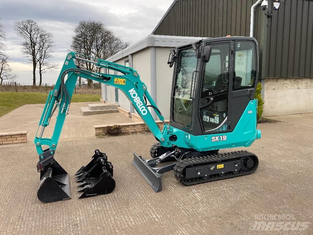 Kobelco SK 19 Mini kotrók < 7t