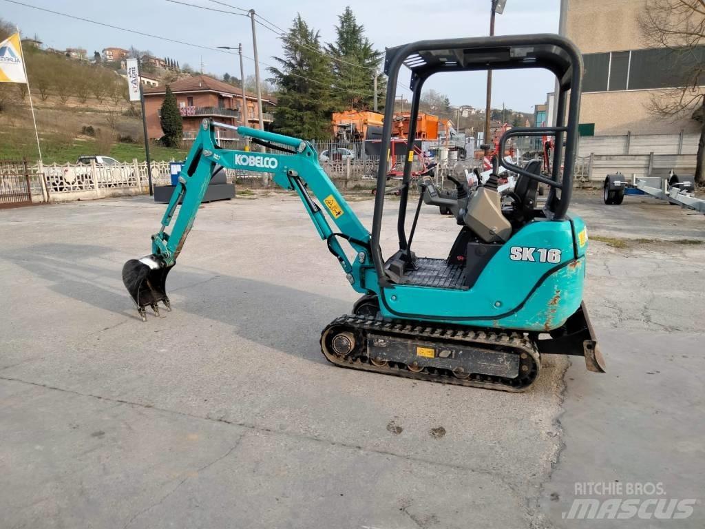 Kobelco SK 16 Mini kotrók < 7t