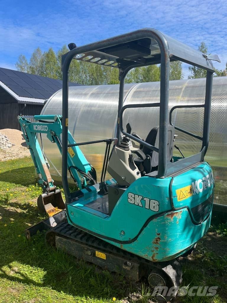 Kobelco SK 16 Mini kotrók < 7t