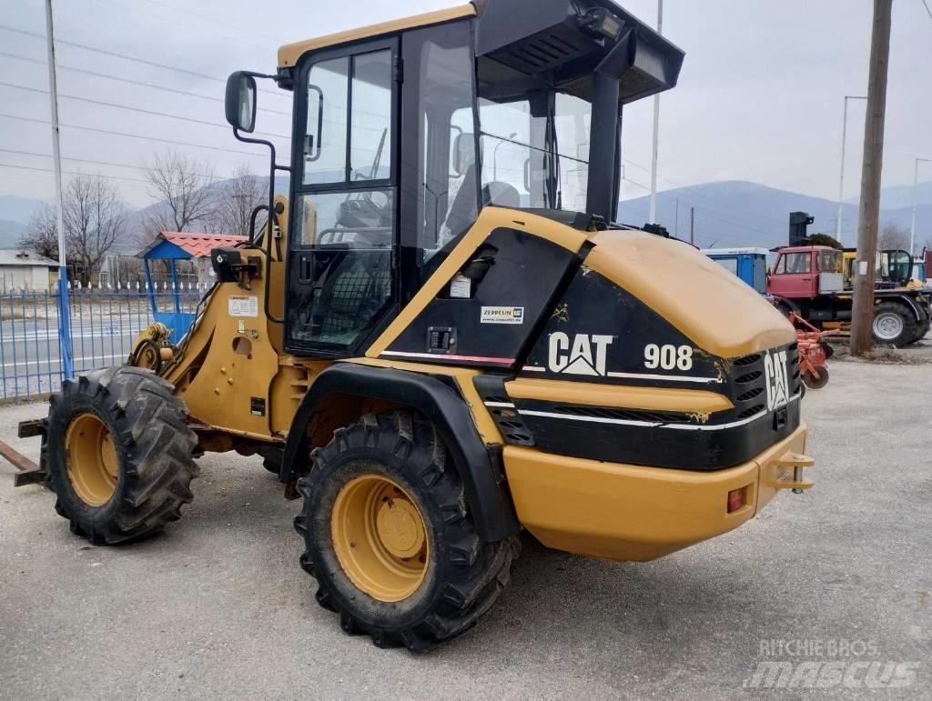 CAT 908 Gumikerekes homlokrakodók