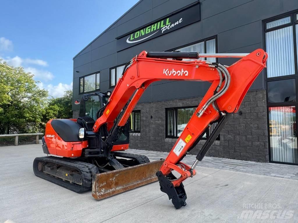 Kubota KX 080-4 Közepes (midi) kotrók 7 t - 12 t