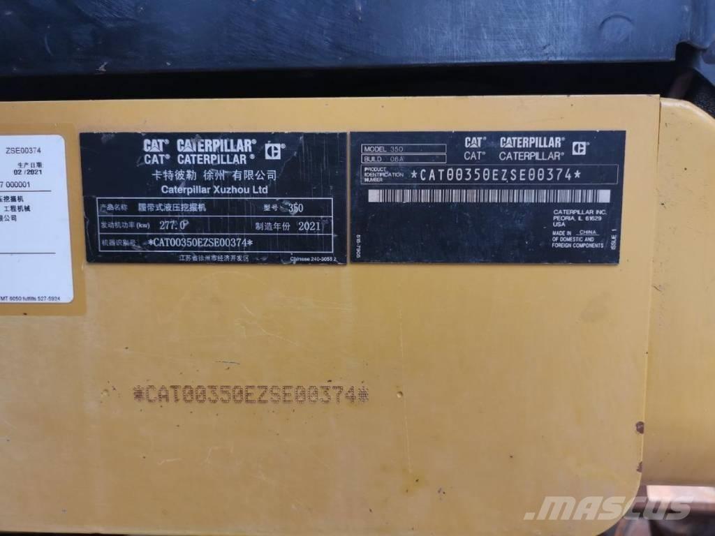 CAT 2021 CAT 350 Gumikerekes kotrók