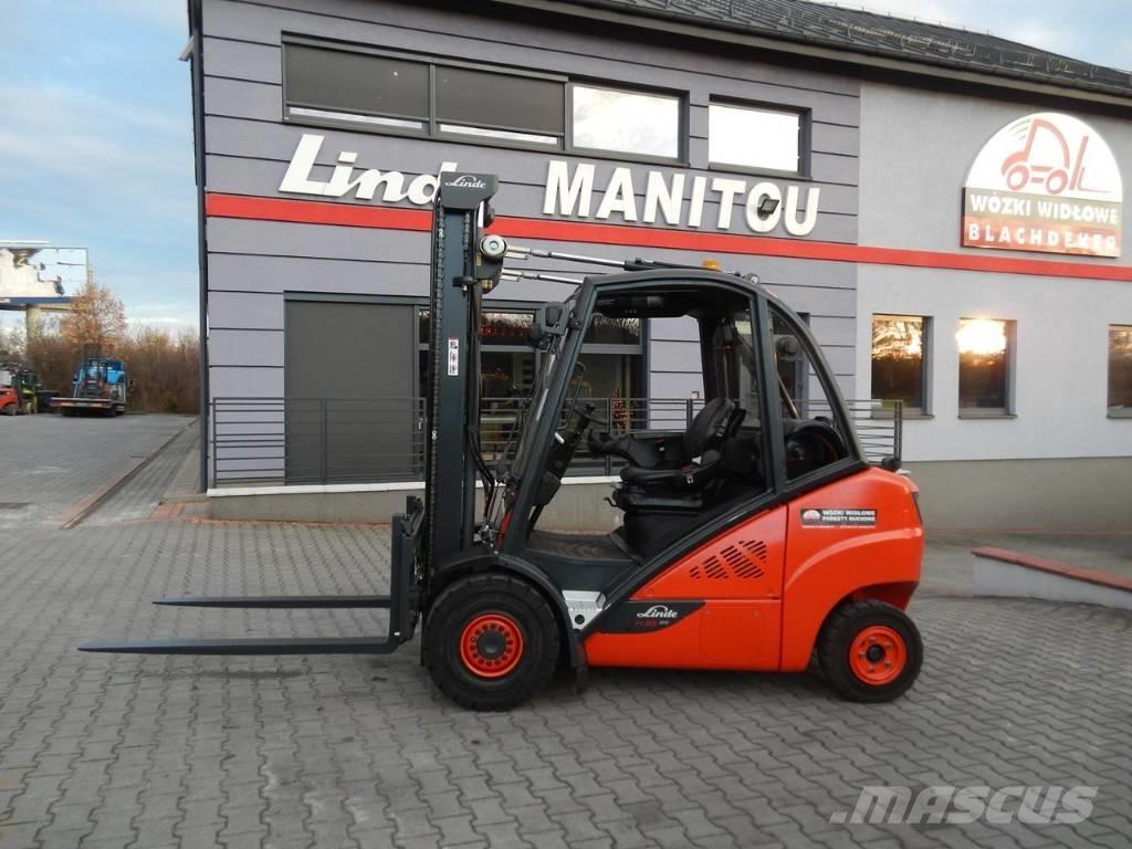 Linde H35T-02 Gázüzemű targoncák