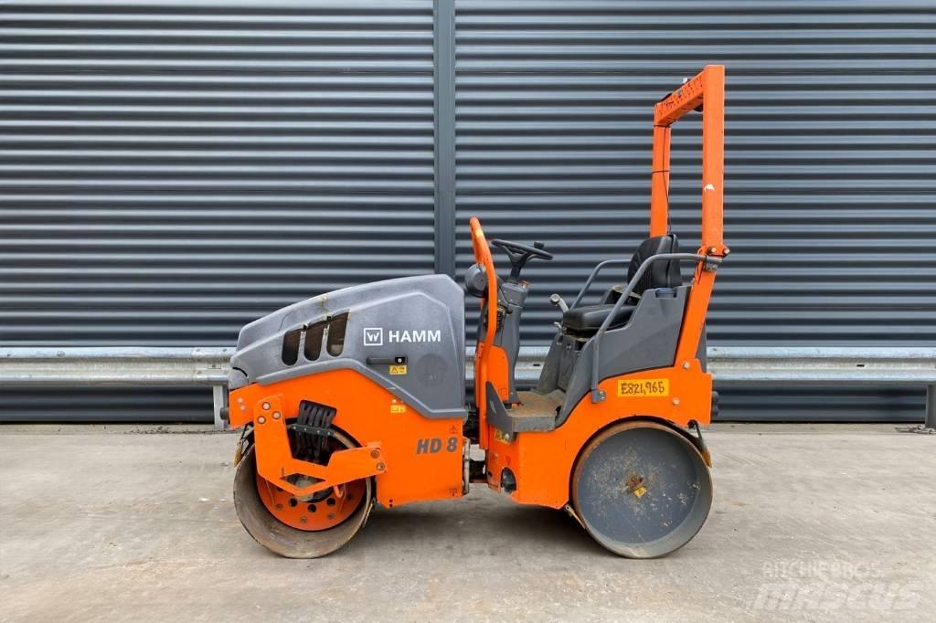 Hamm HD 8 VV Ikerdobos hengerek