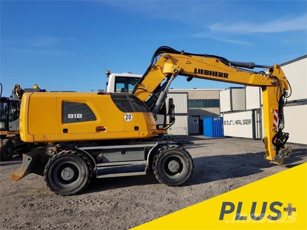 Liebherr A918 Gumikerekes kotrók