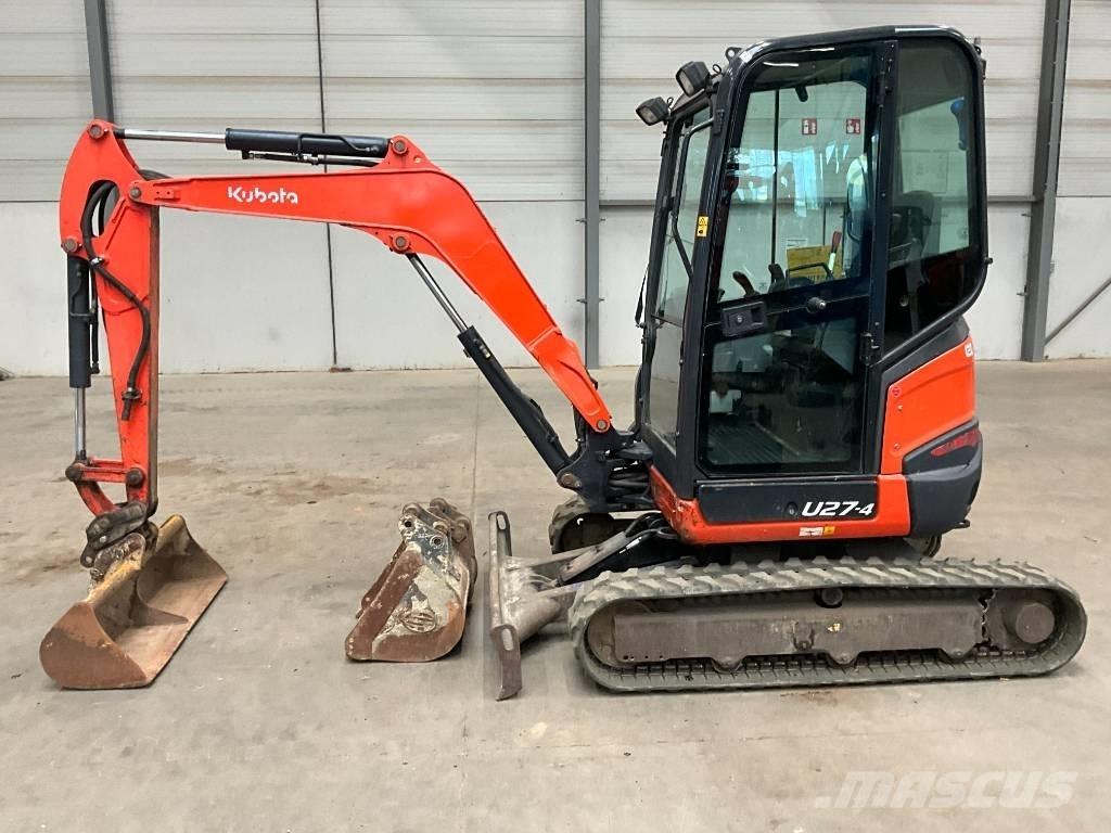 Kubota U 27-4 Mini kotrók < 7t