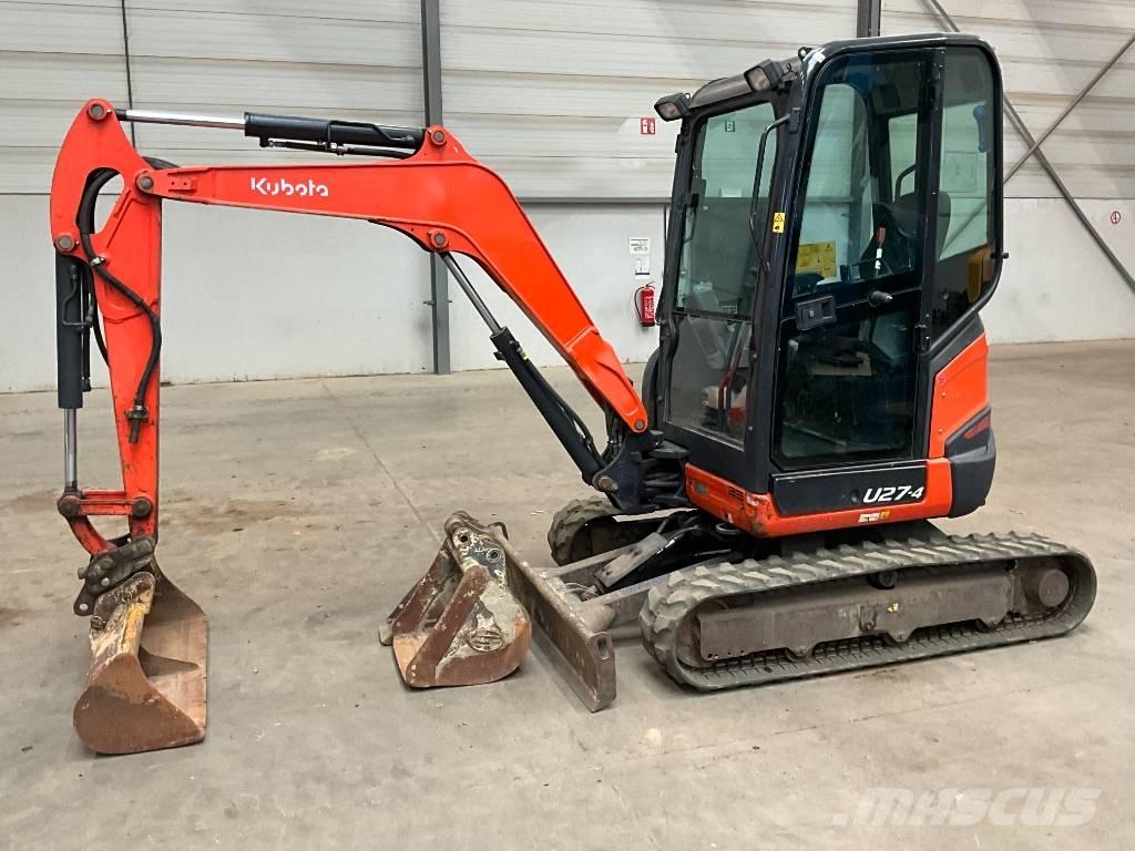 Kubota U 27-4 Mini kotrók < 7t