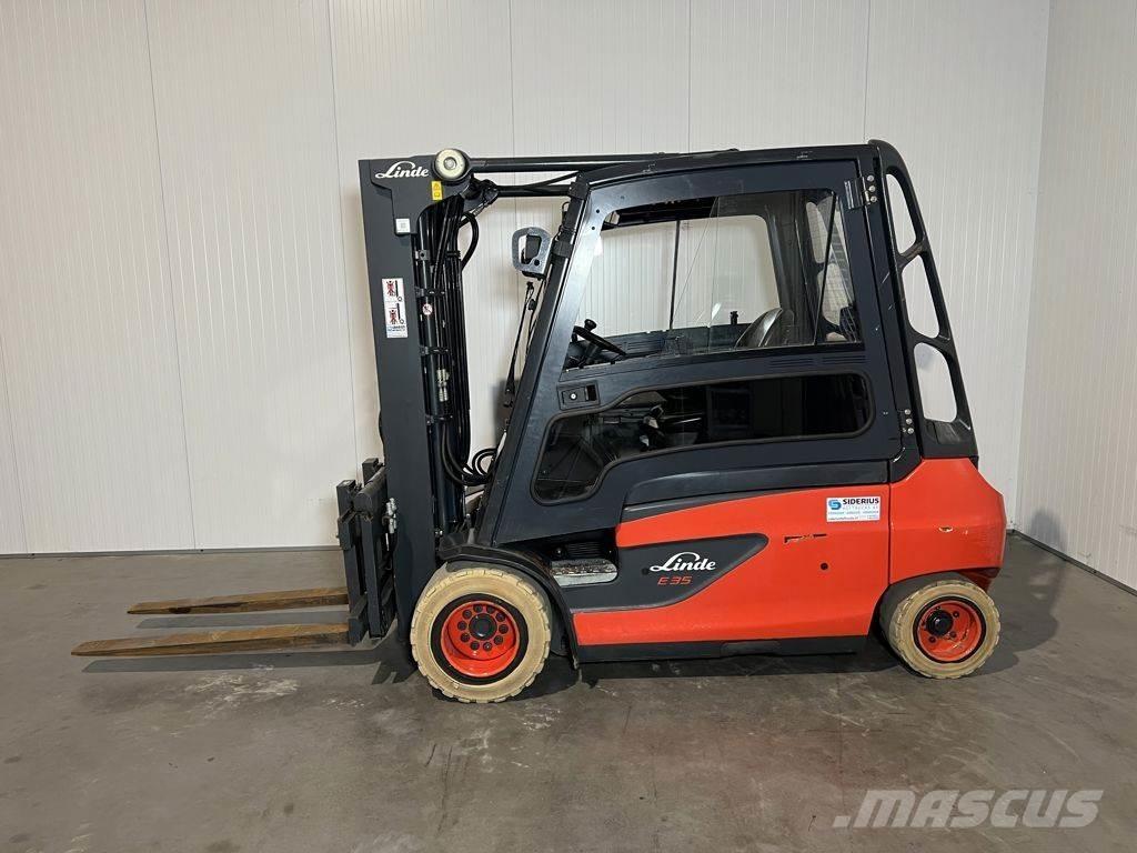 Linde E35L-01 Elektromos targoncák