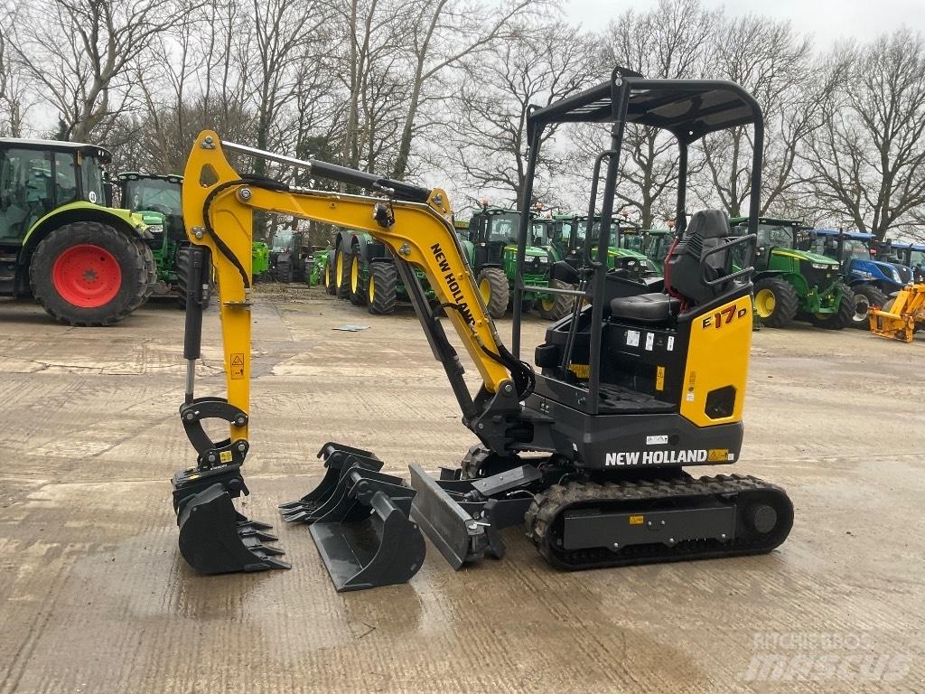 New Holland E 17 D Lánctalpas kotrók