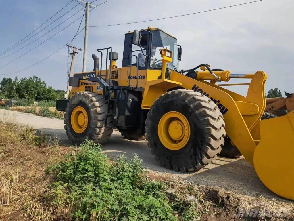 Komatsu WA 470-3 Gumikerekes homlokrakodók