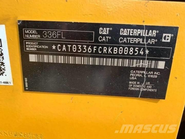 CAT 336 F L Lánctalpas kotrók