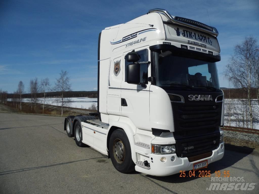Scania R 580 Nyergesvontatók
