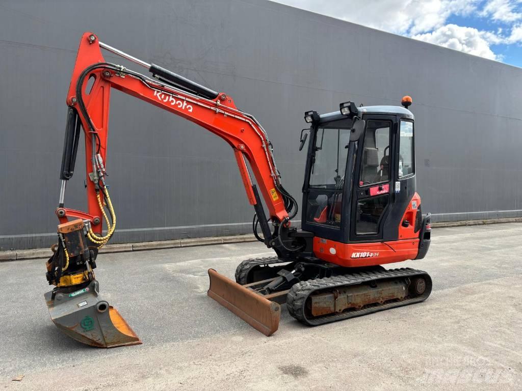 Kubota KX 101-3 Mini kotrók < 7t