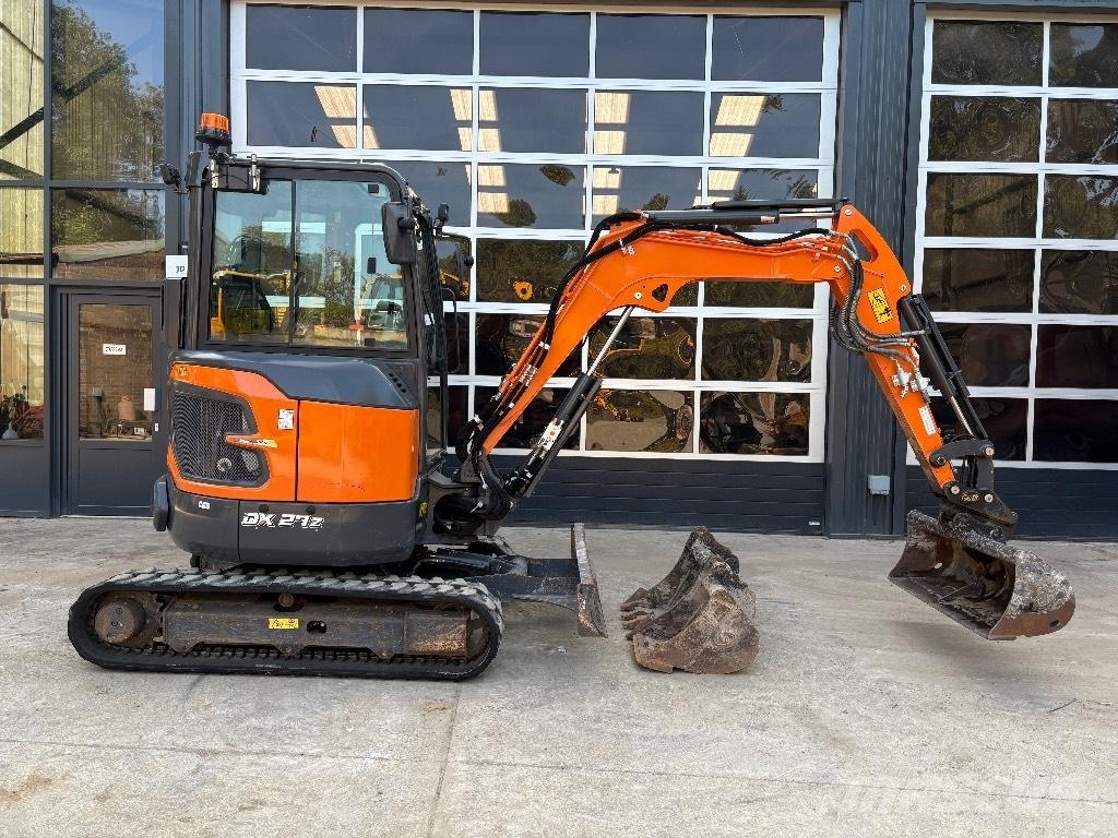 Doosan DX 27 Z Mini kotrók < 7t