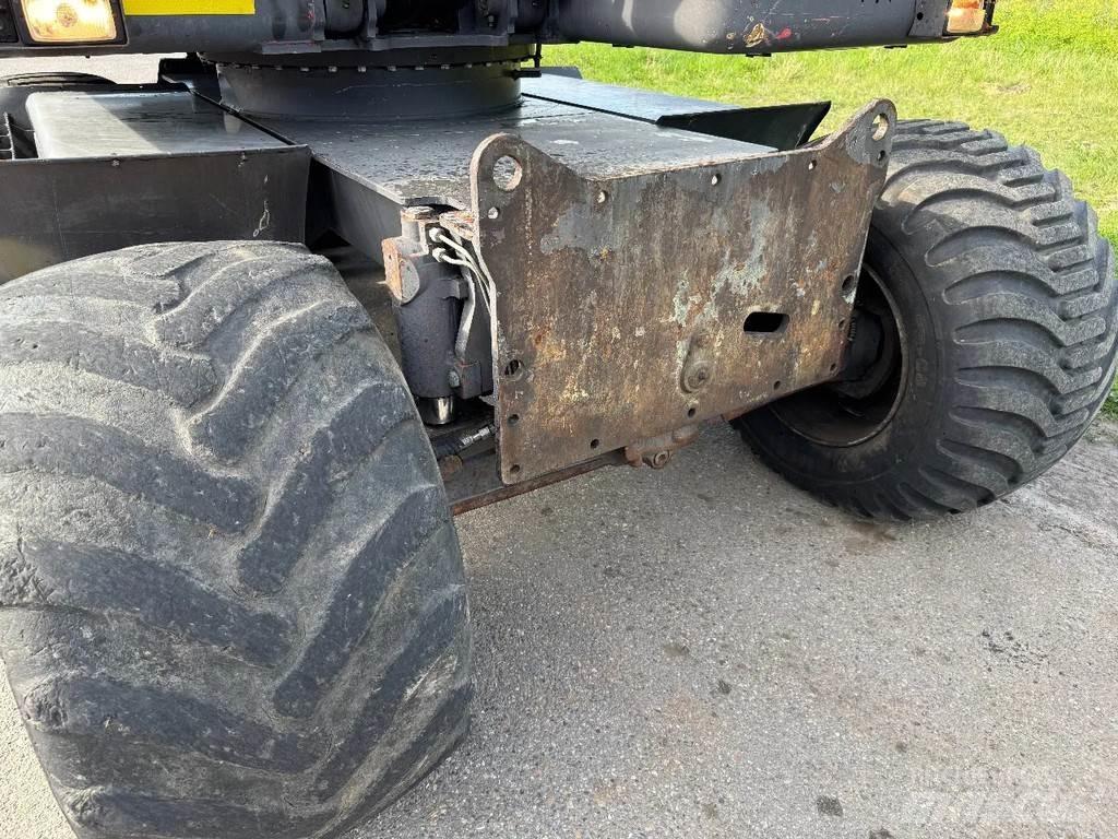 Volvo EW140 Gumikerekes kotrók