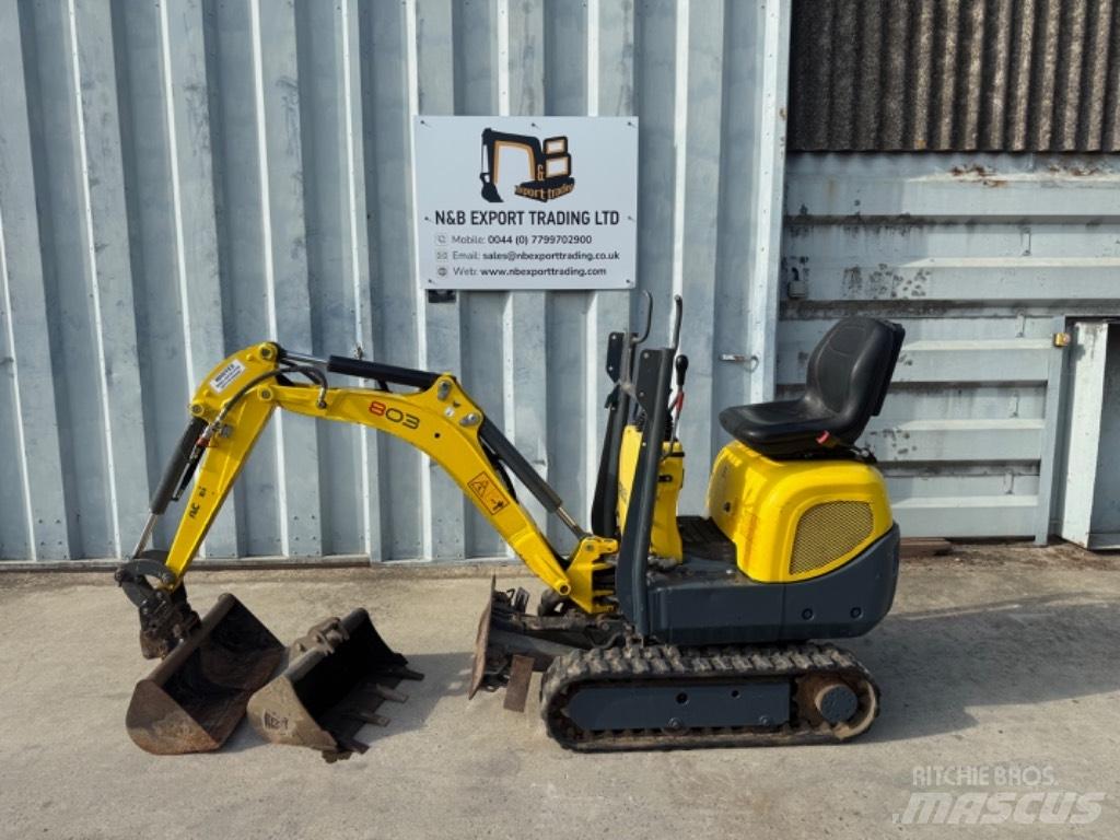 Wacker Neuson 803 Mini kotrók < 7t