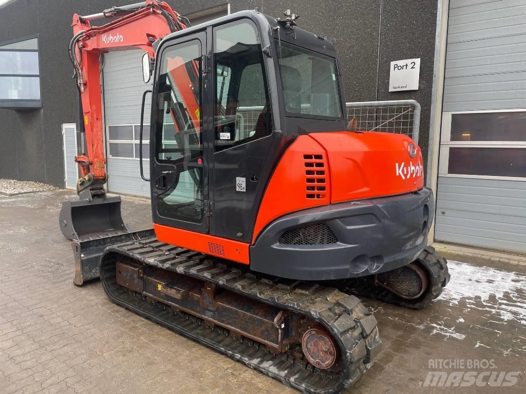 Kubota KX080-4a Közepes (midi) kotrók 7 t - 12 t