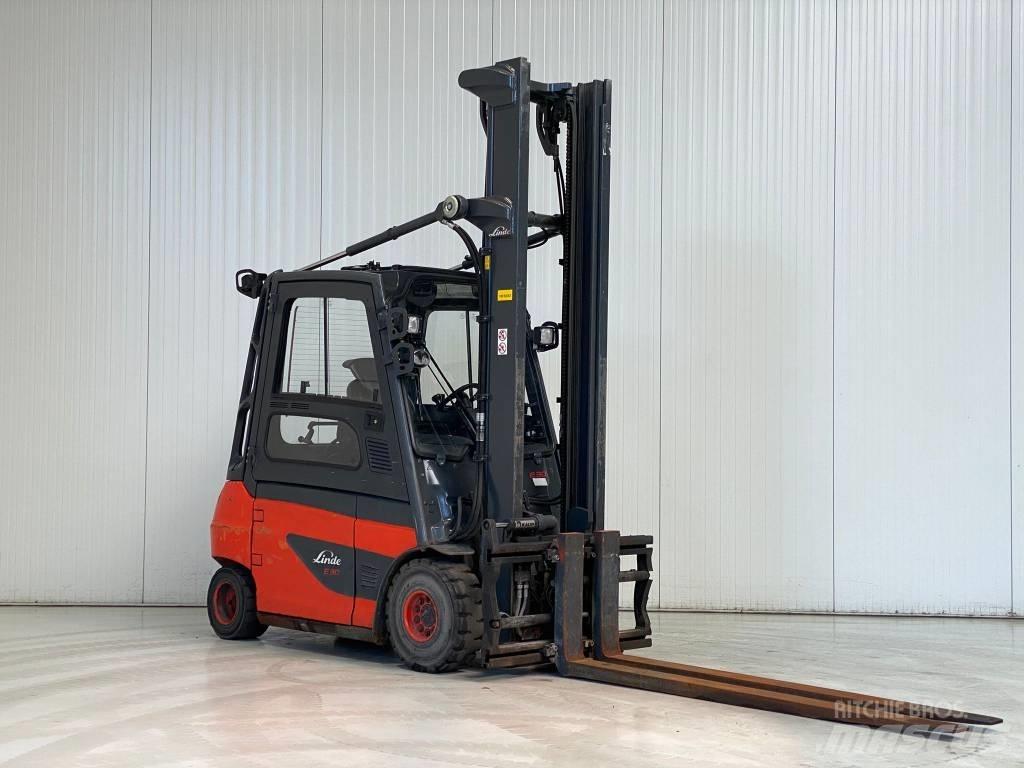 Linde E30-01 Elektromos targoncák