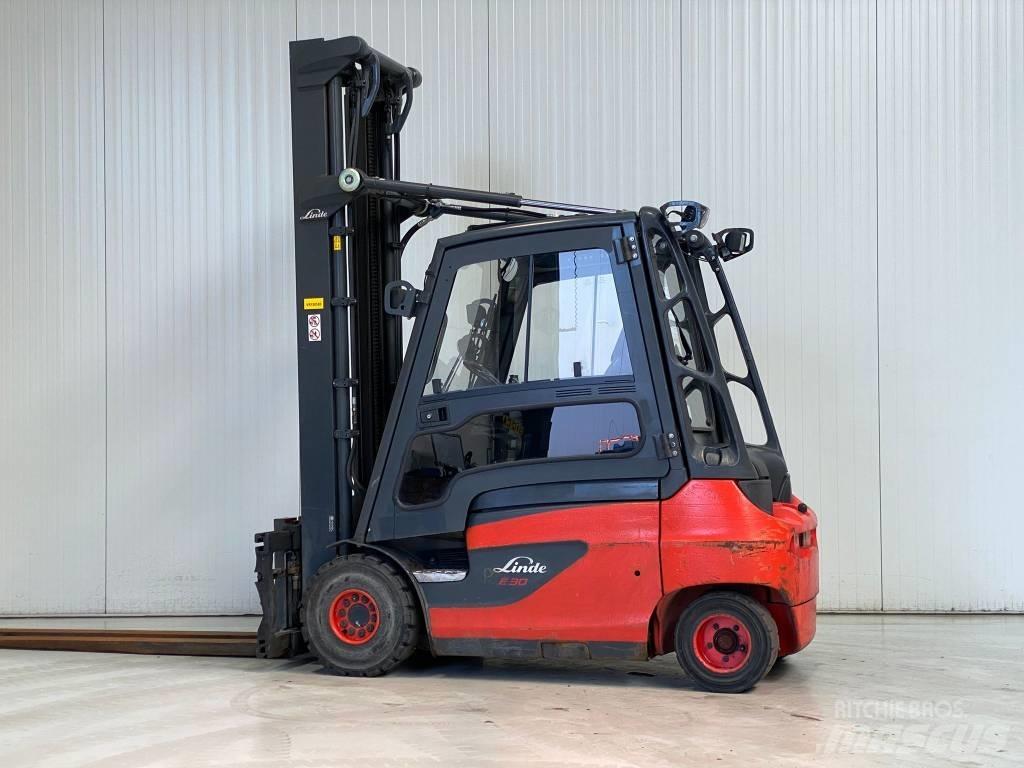 Linde E30-01 Elektromos targoncák