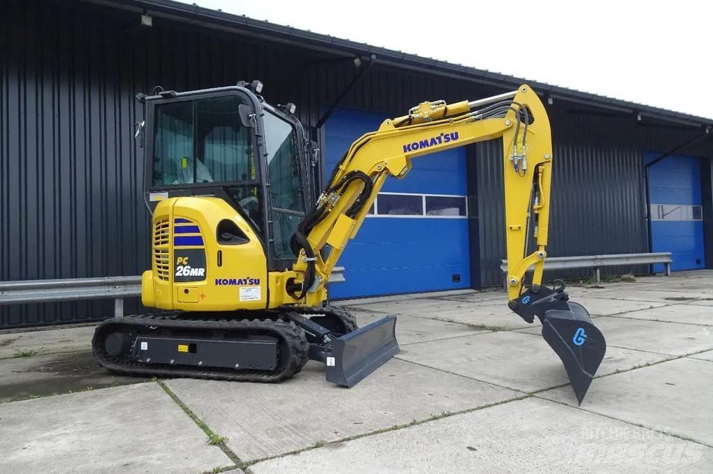 Komatsu PC26MR Lánctalpas kotrók