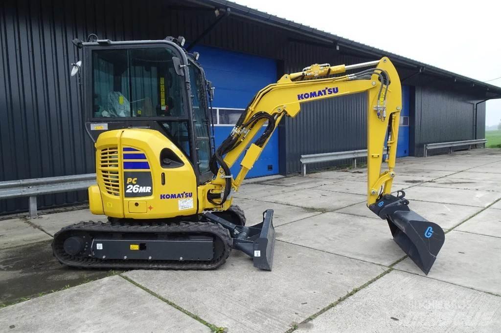 Komatsu PC26MR Lánctalpas kotrók