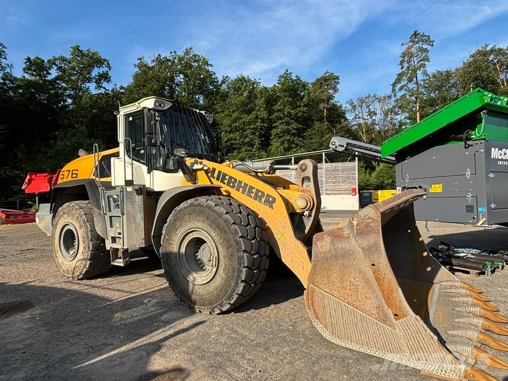 Liebherr L 576 Gumikerekes homlokrakodók