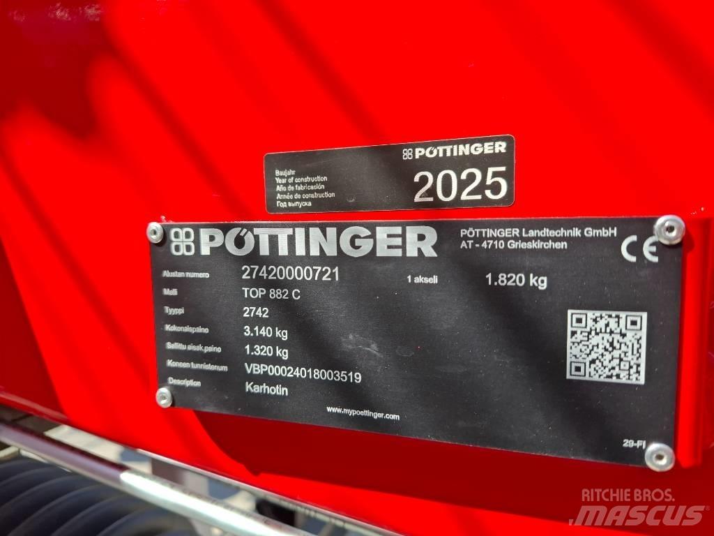 Pöttinger TOP 882C Rendforgatók
