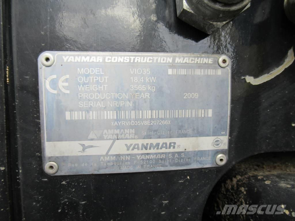 Yanmar VIO 35 Mini kotrók < 7t