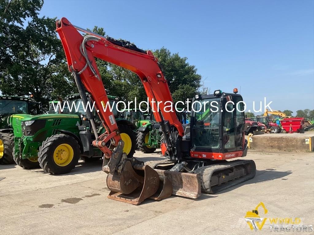 Kubota KX 080-4 Közepes (midi) kotrók 7 t - 12 t