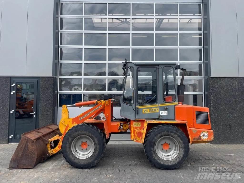 Zettelmeyer ZL502 Gumikerekes homlokrakodók