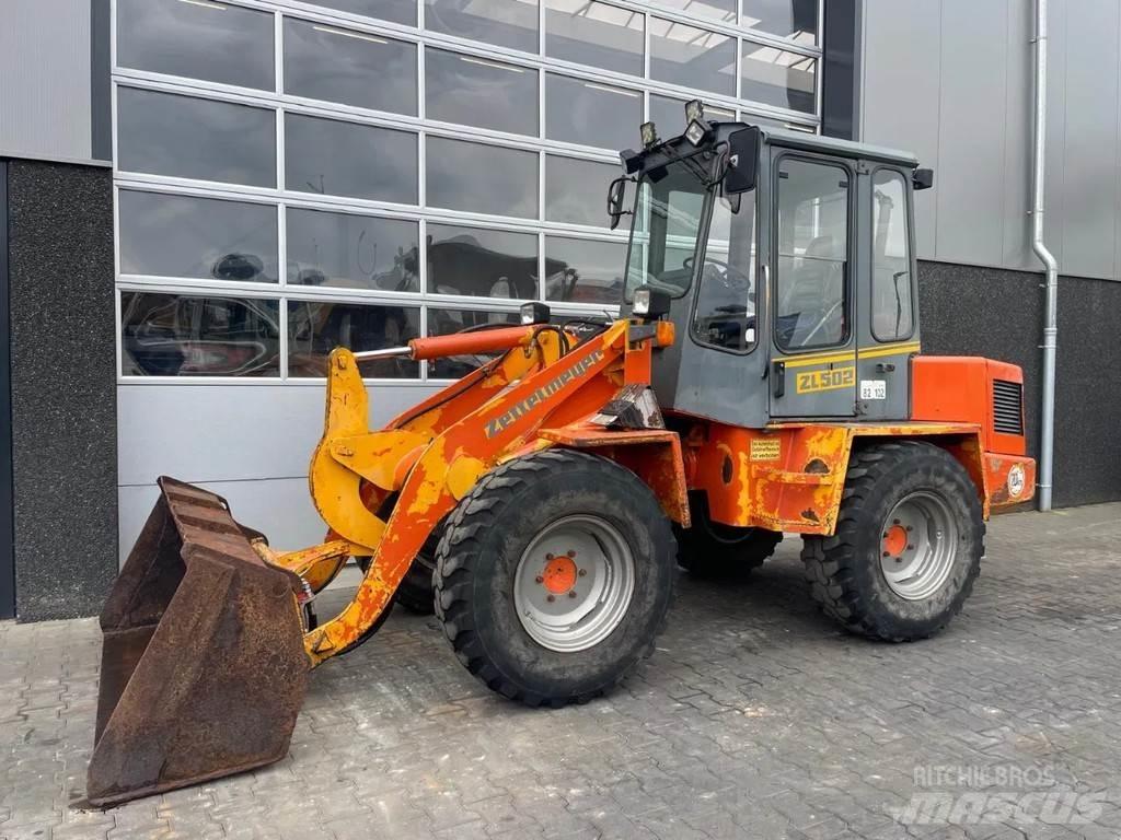 Zettelmeyer ZL502 Gumikerekes homlokrakodók