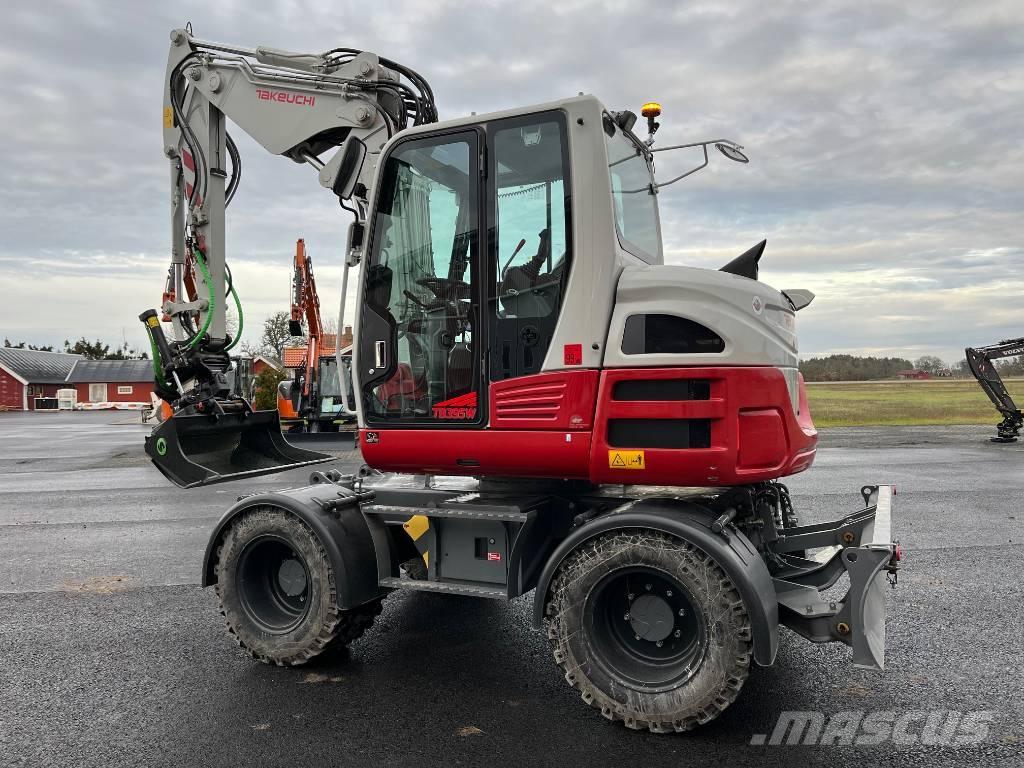 Takeuchi TB 395 W Gumikerekes kotrók