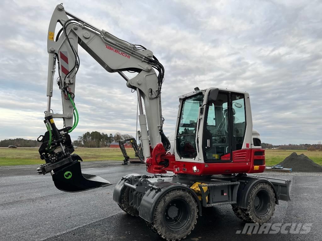 Takeuchi TB 395 W Gumikerekes kotrók