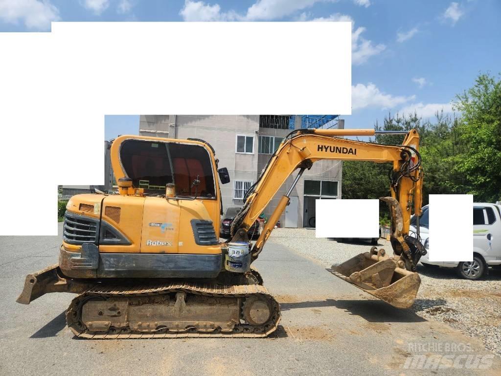 Hyundai Robex 55 Mini kotrók < 7t