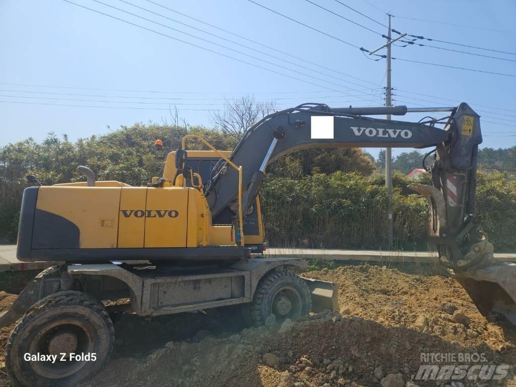 Volvo EW145BP Gumikerekes kotrók