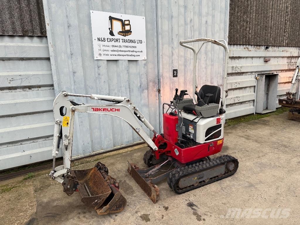 Takeuchi TB 210 Mini kotrók < 7t