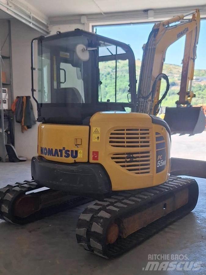 Komatsu PC55 MR-3 Mini kotrók < 7t
