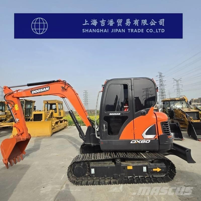 Doosan DX 60 Lánctalpas kotrók