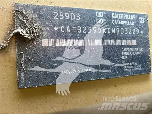 CAT 259D3 Kompaktrakodók