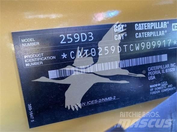 CAT 259D3 Kompaktrakodók