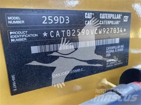 CAT 259D3 Kompaktrakodók