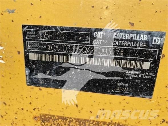 CAT 335F LCR Lánctalpas kotrók