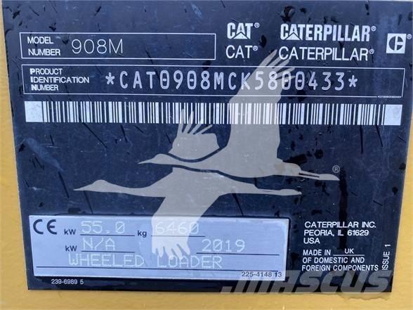 CAT 908M Gumikerekes homlokrakodók
